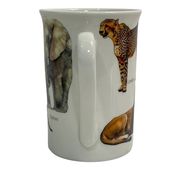 Heritage England Fine China Stoke-On-Trent Coffee Tea Cup African Safari Animals - Picture 4 of 9